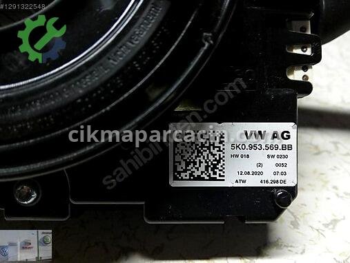 Skoda Octavia Beyni 5K0953569BB çıkma parça
