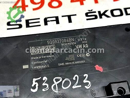 Volkswagen T-Cross Konfor Beyni 5Q0937084BN çıkma parça