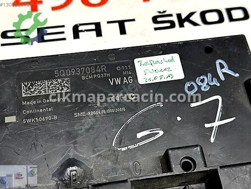 Volkswagen Golf Konfor Beyni 5Q0937084R çıkma parça