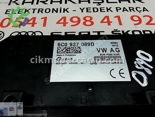 Volkswagen Polo BCM Beyni 6C0937089D çıkma parça