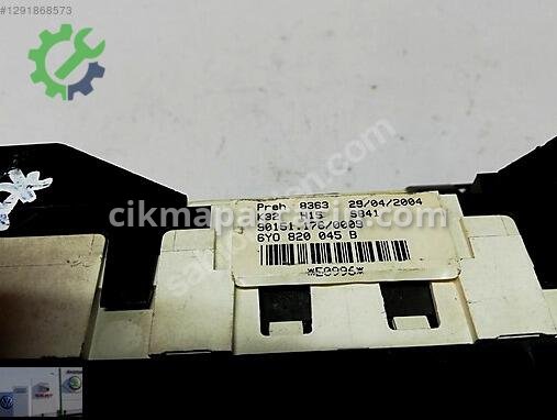Skoda Fabia Kalorifer 6Y0820045B çıkma parça