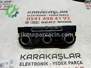 7E5907047BC 7E5907047BN VW TRANSPORTER T6 KLİMA KONTROL PANELİ