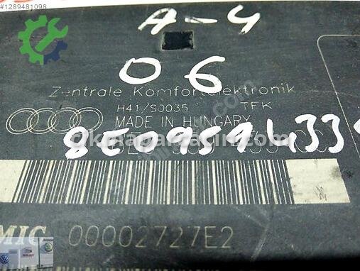 Audi A4 Konfor Beyni 8E0959433CC çıkma parça