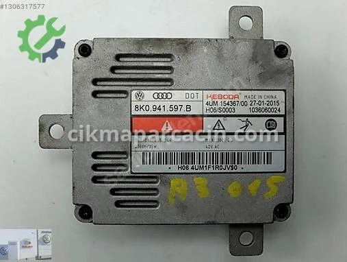 Audi A4 Far Beyni 8K0941597B çıkma parça