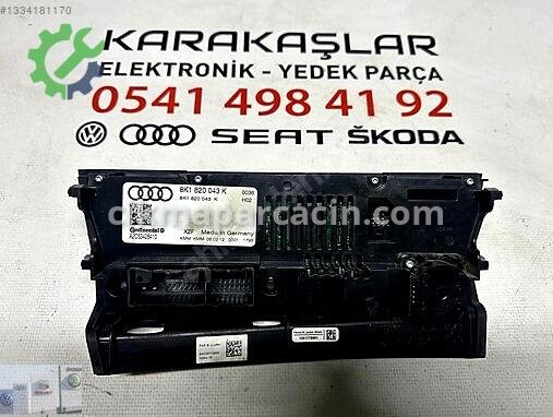 Audi A4 Kalorifer Kontrol Paneli 8K1820043K çıkma parça