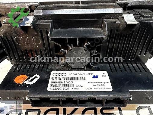Audi A3 Kalorifer Kontrol Paneli 8P0820043H çıkma parça