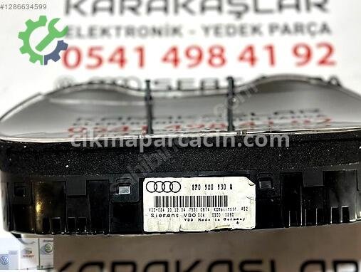 Audi A3 Gösterge Paneli 8P0920930Q çıkma parça