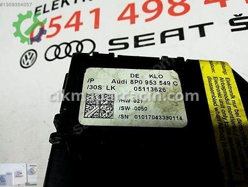 Audi A3 Beyni 8P0953549C çıkma parça