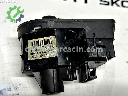 Audi A3 Far Anahtarı 8P1941531AH çıkma parça