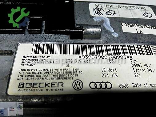 Audi A6 Gösterge Paneli 8T0919603C çıkma parça