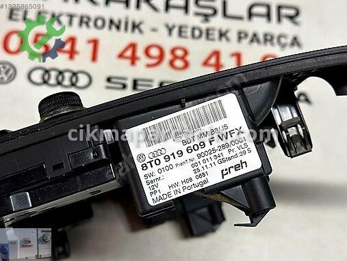 Audi A5 Kontrol Düğmeleri 8T0919609F çıkma parça
