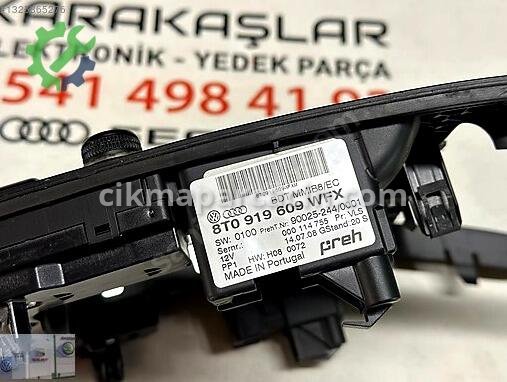 Audi A4 Kontrol Düğmeleri 8T0919609 çıkma parça