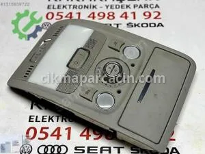 8T0947135H AUDİ A4 A5 Q5 SUNROOF DÜĞMESİ TAVAN LAMBASI 8K0959613