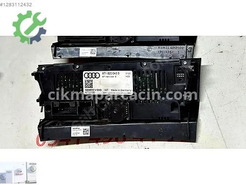 Audi A5 Klima Kontrol Paneli 8T1820043S çıkma parça