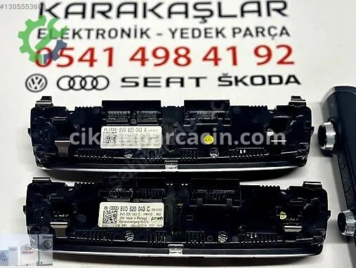 Audi A3 Klima Kontrol Paneli 8V0820043A çıkma parça