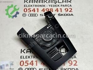8V0919614P AUDİ A3 8V ORTA KONSOL MMI RADYO KONTROL PANELİ
