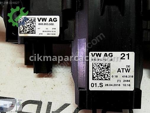 Audi Q3 Sinyal Kolu 8X0953521AE çıkma parça