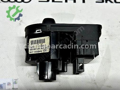 Audi A3 Far Anahtarı 8X1941531A çıkma parça