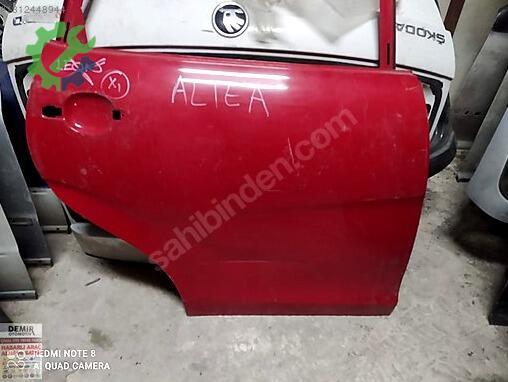 Seat Altea Sağ Arka Kapı çıkma parça