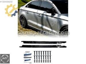 AUDI A3 8V SEDAN 2016-2020 YAN MARŞPİYEL EKİ LİP PIANO BLACK
