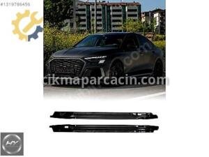 AUDI A3 S-LINE 2020-2026 YAN MARŞPİYEL EKİ Lip PIANO BLACK