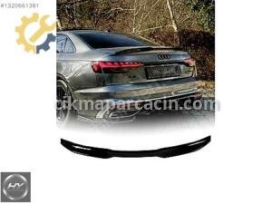 AUDI A4 B9 2015-2024 Bagaj Spoyleri Piano Black Spoiler