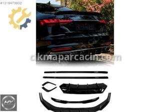 AUDI A4 B9 FACELIFT 2019-2024 BODY KIT LIP SPOYLER DİFÜZÖR SETİ