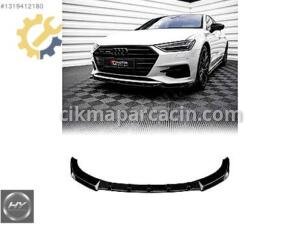 AUDI A7 S-Line / S7 C8 2018- Ön Tampon Alt Eki Lip Piano Black