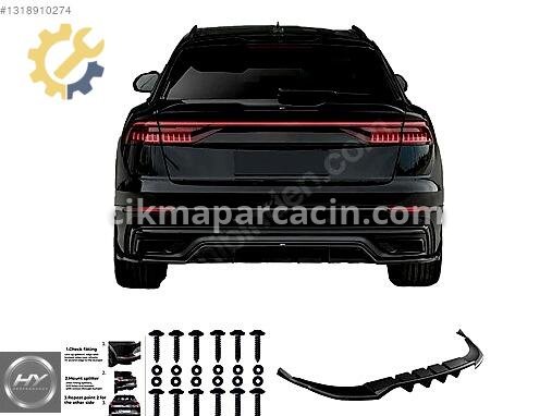 Audi Q8 Arka Difüzör çıkma parça