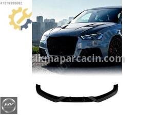 AUDI RS3 8V Sportback 2015-2016 Ön Tampon Eki Lip Piano Black
