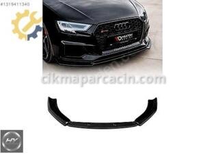 AUDI RS3 8V Sportback 2017-2020 Ön Tampon Eki Lip Piano Black