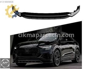 AUDI SQ8 / Q8 S-Line 2018-2023 Uyumlu Ön Tampon Eki Lip Splitter