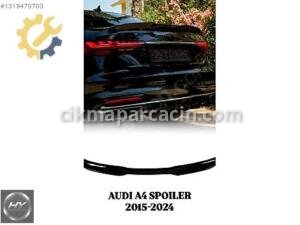 Audi A4 2015-2024 Uyumlu Yarasa Spoyler Piano Black Spoiler