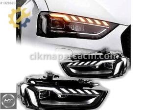 Audi A4 B8 2013-2016 Uyumlu RS4 Dizayn LED Far Seti