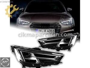 Audi A4 B9 2016-2019 Uyumlu Matrix Style LED Ön Far Takımı