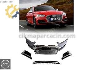 Audi A5 F5 2016-2020 Uyumlu S5 Style Ön Tampon ve Panjur Seti