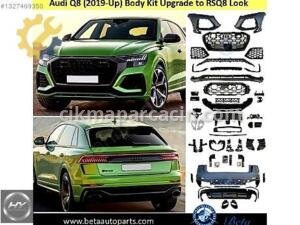 Audi Q8 4M Facelift 2019+ Uyumlu RSQ8 Body Kit Tampon Seti