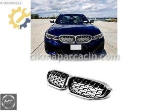 BMW 3 Serisi G20 2019-2022 Diamond Panjur Krom Çerçeve