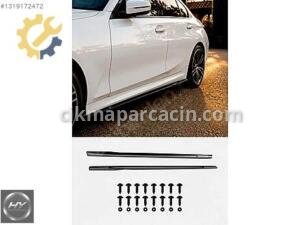 BMW 3 Serisi G20 Marşpiyel Eki Lip Seti 2018-2026 Piano Black