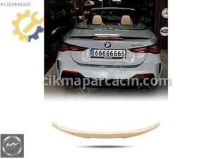 BMW 4 Serisi G23 Cabrio Uyumlu M4 G83 Bagaj Spoyleri Boyasız