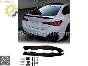 BMW 4 Serisi G26 Gran Coupe 2021+ Arka Difüzör Köşe Flap Seti