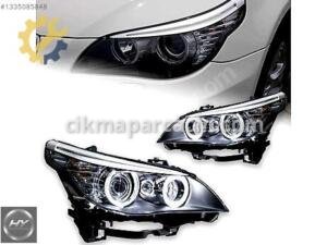 BMW 5 Serisi E60 Makyajsız Kasa İçin LCI Far Takımı Tak Çalıştır