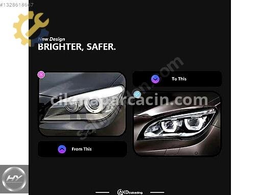 BMW 7 Serisi Ön Far çıkma parça