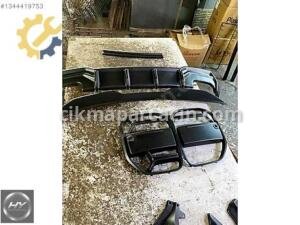 BMW G22 Karbon Görünümlü M4 CSL Panjur, M4 Difüzör Spoyler