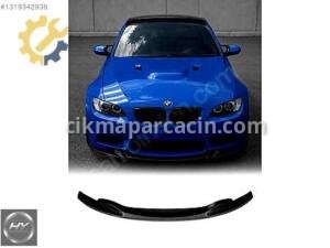BMW M3 E92 E93 2007-2013 Ön Tampon Alt Eki Lip Piano Black V2