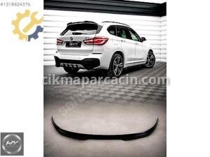 BMW X1 F48 M-Pack 2015-2022 Tavan Spoyleri Spoiler Piano Black