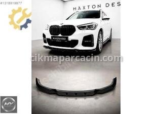 BMW X1 F48 M-Pack 2019-2022 Ön Tampon Alt Eki Lip Piano Black
