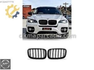 BMW X5 E70 X6 E71 2008-2014 M Çift Çizgi Panjur Piano Black