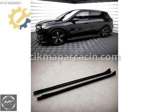 BMW iX I20 M-Pack 2021+ Marşpiyel Eki Lip Splitter Piano Black