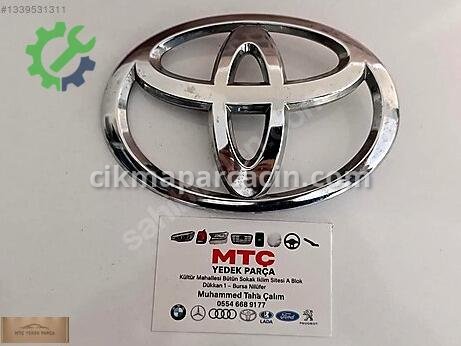 Toyota Corolla Ön Panjur çıkma parça